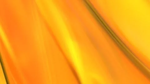 3D yellow orange translucent abstract wave wallpaper background. Shiny curv.. Stock-Illustration