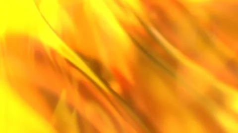 3D yellow orange translucent abstract wave wallpaper background. Shiny curv.. Stock-Illustration