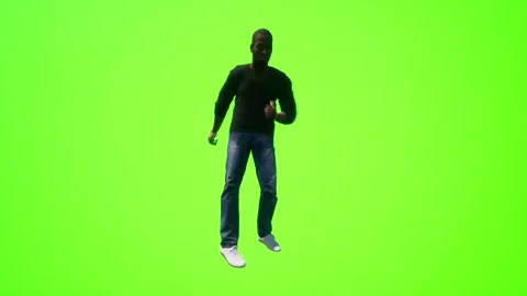 3d young black men dancing and having fun and drinking at a party Video stock 243291068