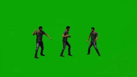 3D young white man on green screen celeb... | Stock Video | Pond5