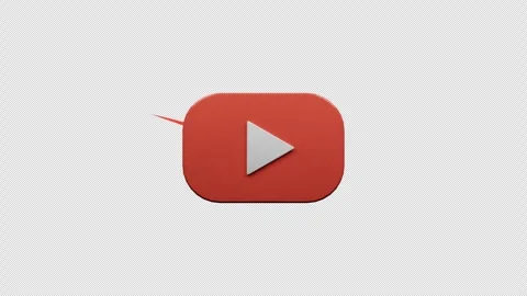 3D Youtube Subscribe Button in 4K Stock Footage 299799644