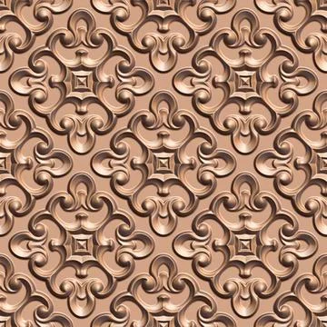 3dfxpattern181030255 3D effect seamless background, wallpaper decoration p... Stock Photos