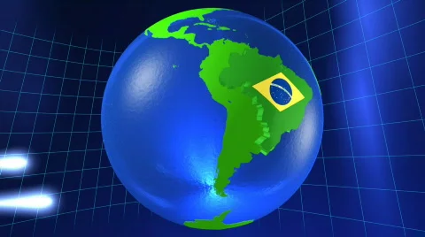 3dworld brazil Stock Footage 474141