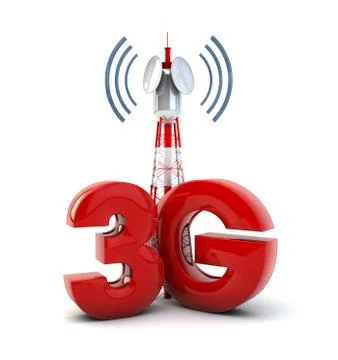 3g tower Stock Illustration
