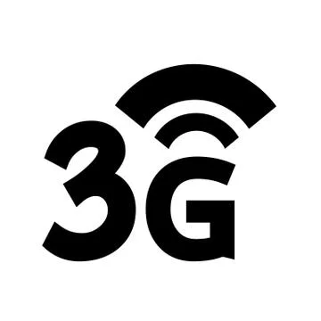 3G Wireless Wifi icon Illustrazione stock