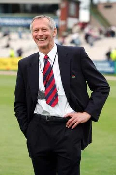 3rd Ashes Test: Old Trafford - 15 Aug 2005 Stock Photos