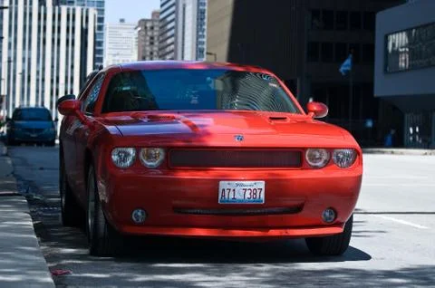 3rd generation of Dodge Challenger Stock Photos