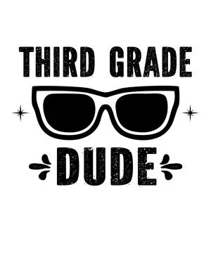 3rd Grade Dude Stock Illustration
