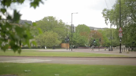 3rd May 2020 - Empty London Park Stock Footage 130715783