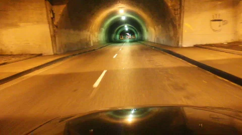 3rd Street Tunnel Stock Footage 758687