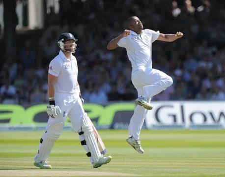 3rd Test: England-SA - 18 Aug 2012 Stock-Fotos