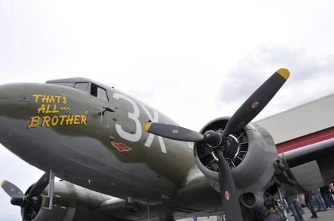 3X C47 on display Stock Photos