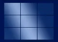 3x3 rectangles background, alpha channel SD Footage