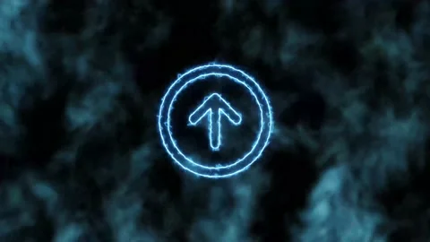 3Z arrow-up Stock Footage 143152352