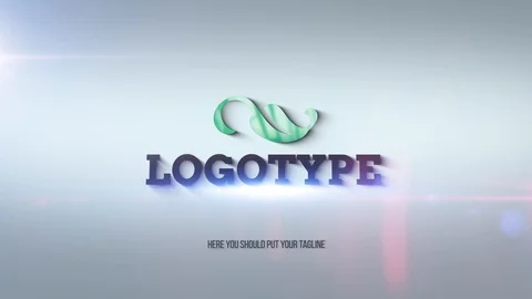 4 in 1 Clean Logo Reveals Stock After Effects