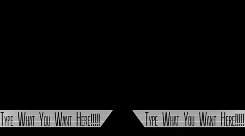 4-in-1 Three Striped Lower Third After Effects stock