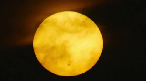 4 in 1 video! The sun close up view with seen sunspot Vidéo 49939938