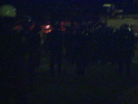 4-29-1992 LA Riots Police Moving Protesters Chant We Want Justice Stock Footage 78235734