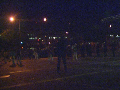 4-29-1992 LA Riots Police Prepare for Next Attack Stock Footage 78239365