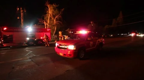 4 Alarm fire Stock Footage 8557762