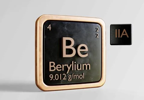 4-Berylium Stock Illustration