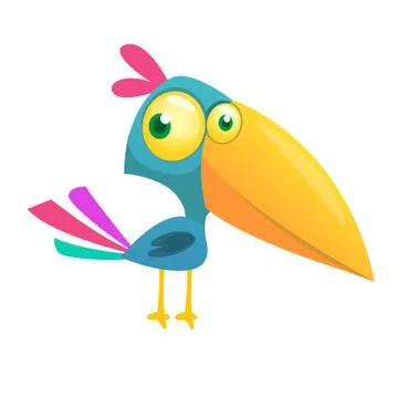 4 bird Stock Illustration