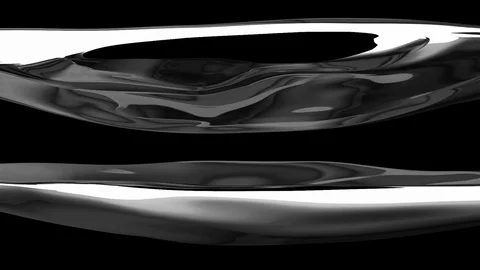 4 Chrome Abstract Backgrounds with Seamless Loop 스톡 동영상 83682927