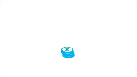 4 Coin Falling Stock Footage 78479341