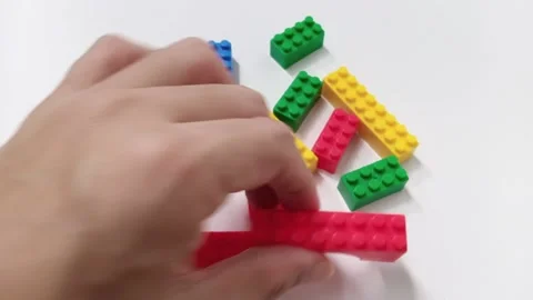 4 creative blocks Stock Footage 222880007