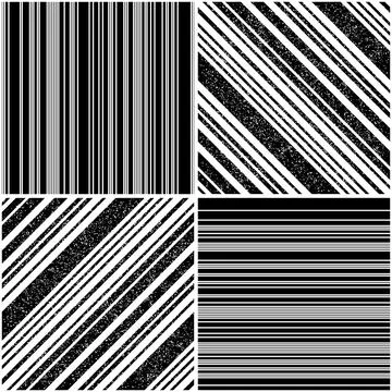 4 different vector patterns in the same package_o 스톡 일러스트