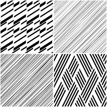 4 different vector patterns in the same package_g Stock Illustration