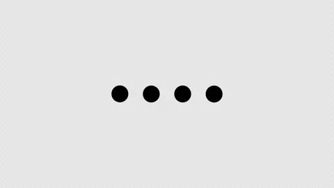 4 dot crash each other animated loading motion graphic alpha channel loop v.. Stock Footage 288705298