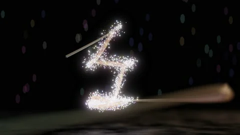 4 - four Stockbeeldmateriaal 147705101