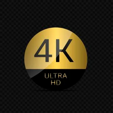 4 K Ultra HD Stock Illustration
