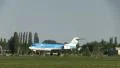 4. KLM plane landing HD Footage
