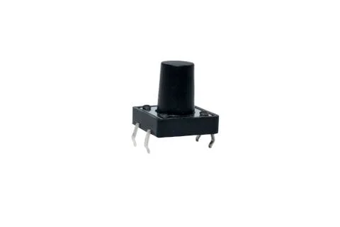 4 pin long head micro push switch Stock Photos