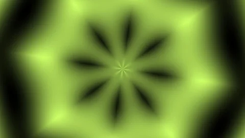 4-Point Star Burst Pulsing Green Energy Stock Footage 331995711