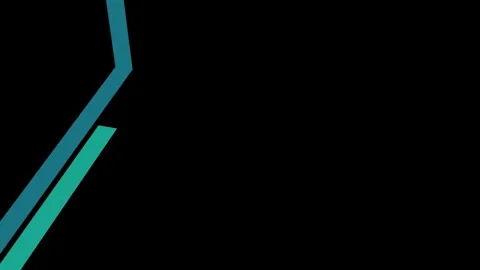 4 retro animations pack. Simple videos for vintage title or headline bg Video stock 281069337