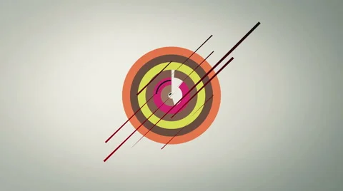 4 Shape Vector Element Retro Hipster Alpha Channel Stock-Footage 47567334