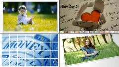 4 slideshow in ONE project!!! (Collection № 6) Stock After Effects