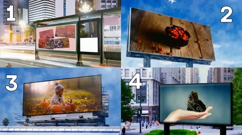 4 slideshow in ONE project!!!  (Collection № 9) Stock After Effects