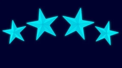 4 star Stock Illustration