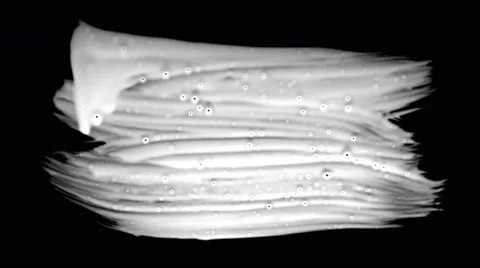 4 Strokes Paint Brush Stock Footage 68740105