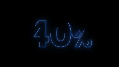 40% Stock Footage 258960806