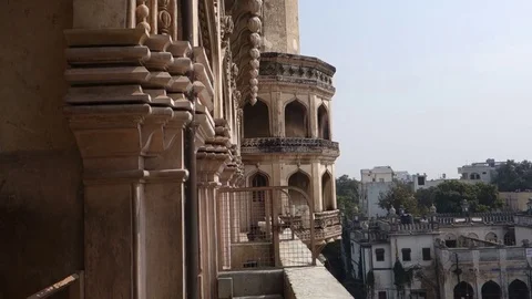 400 year old Charminar Monument in India Stock Footage 83571791
