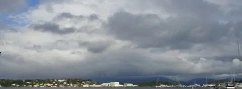 400fps slow motion seagull up close. Weird effect as it enters frame from right Stock Footage 138646129