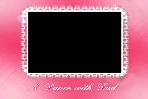 4011L A Dance with Dad Stock Footage 823631