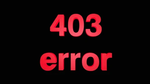 Best Error 403 Forbidden Text Royalty-Free Images, Stock Photos & Pictures