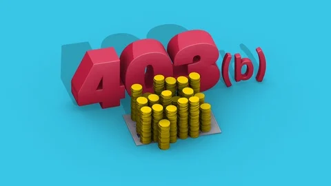 403b Animation with Saving from Paycheck Loop Video stock 115847460