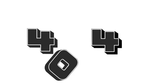 404 animation Stock Footage 195943308